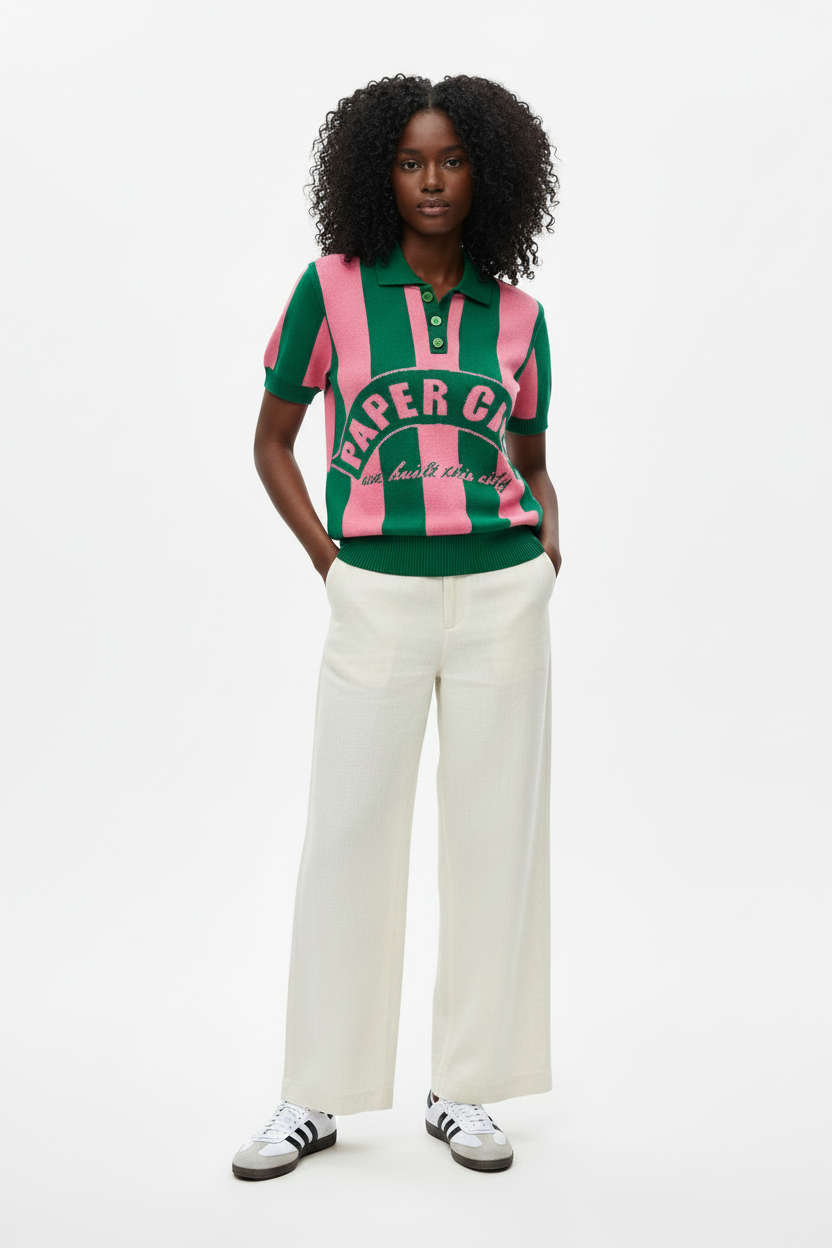 Short sleeve polo T-shirt