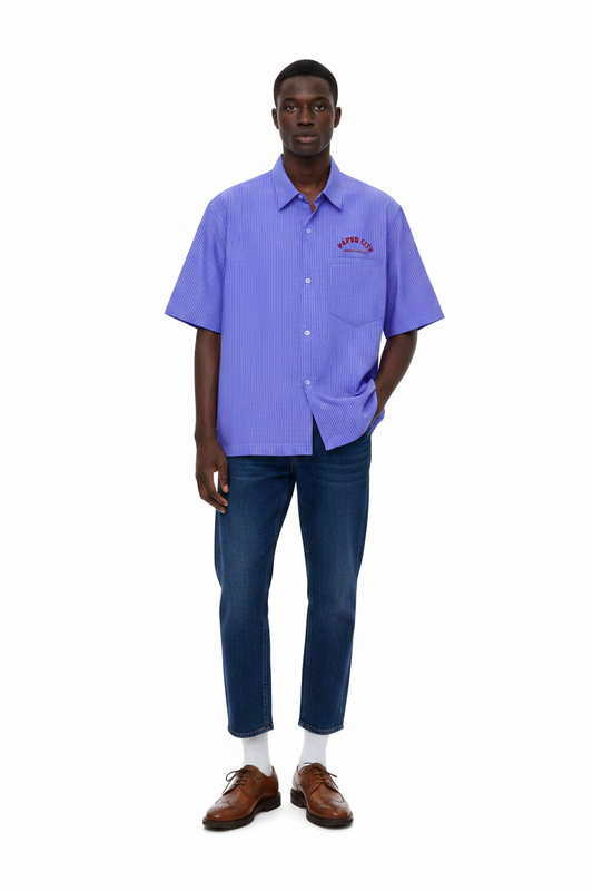 Short Sleeve Stripe Shirt