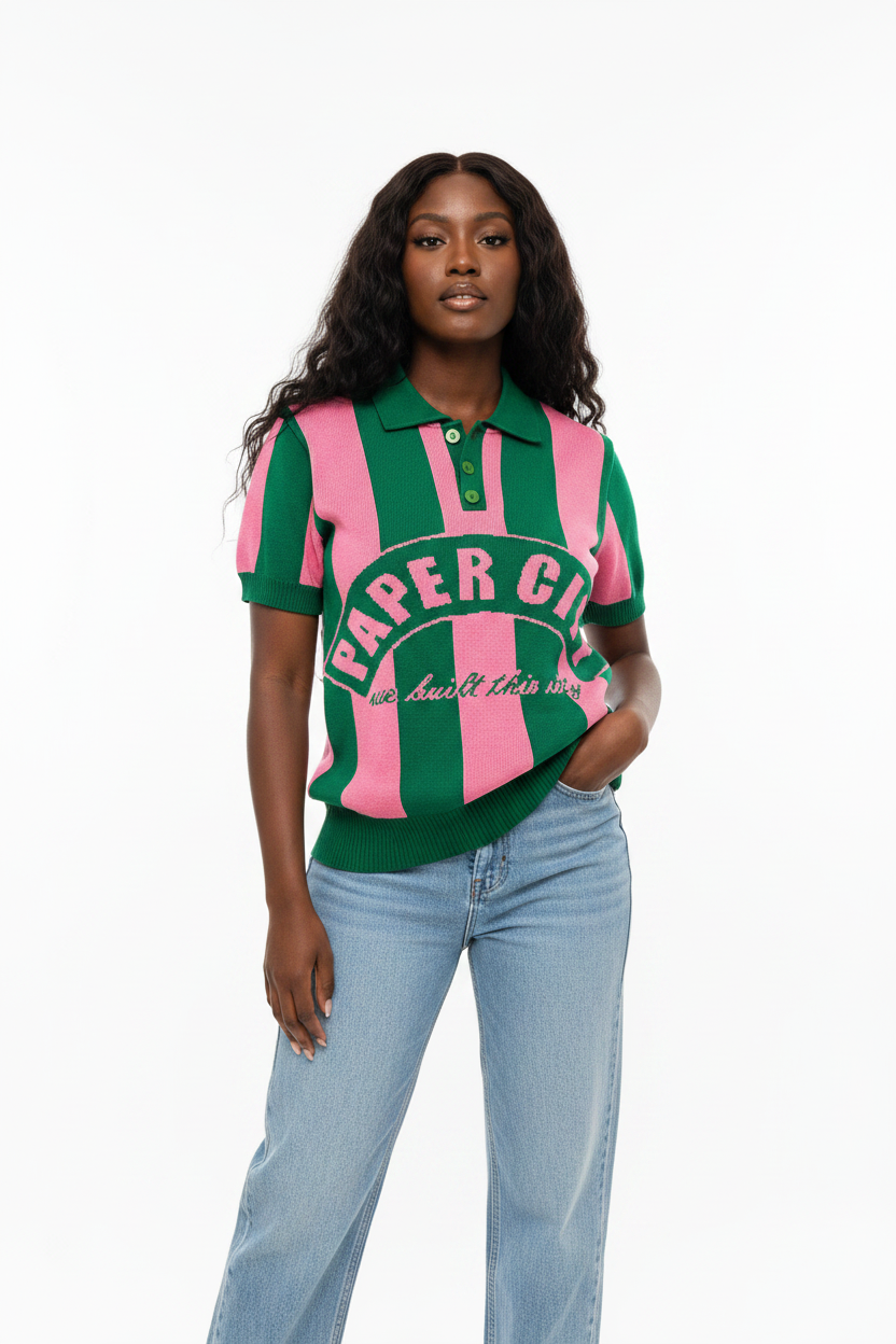 Short sleeve polo T-shirt