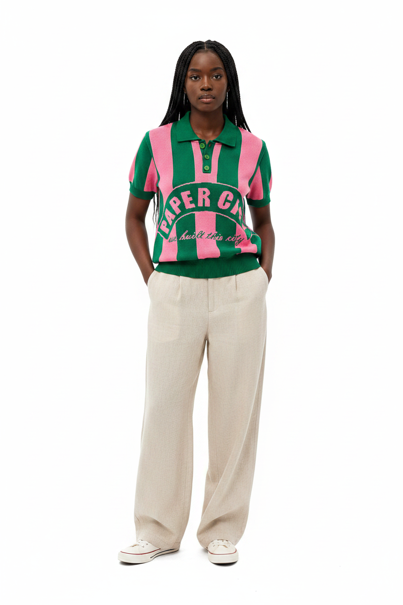 Short sleeve polo T-shirt