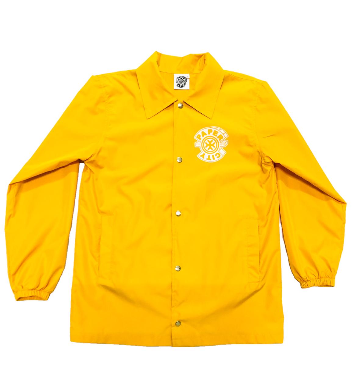Coach Jacket Yellow – Paper City Clothing